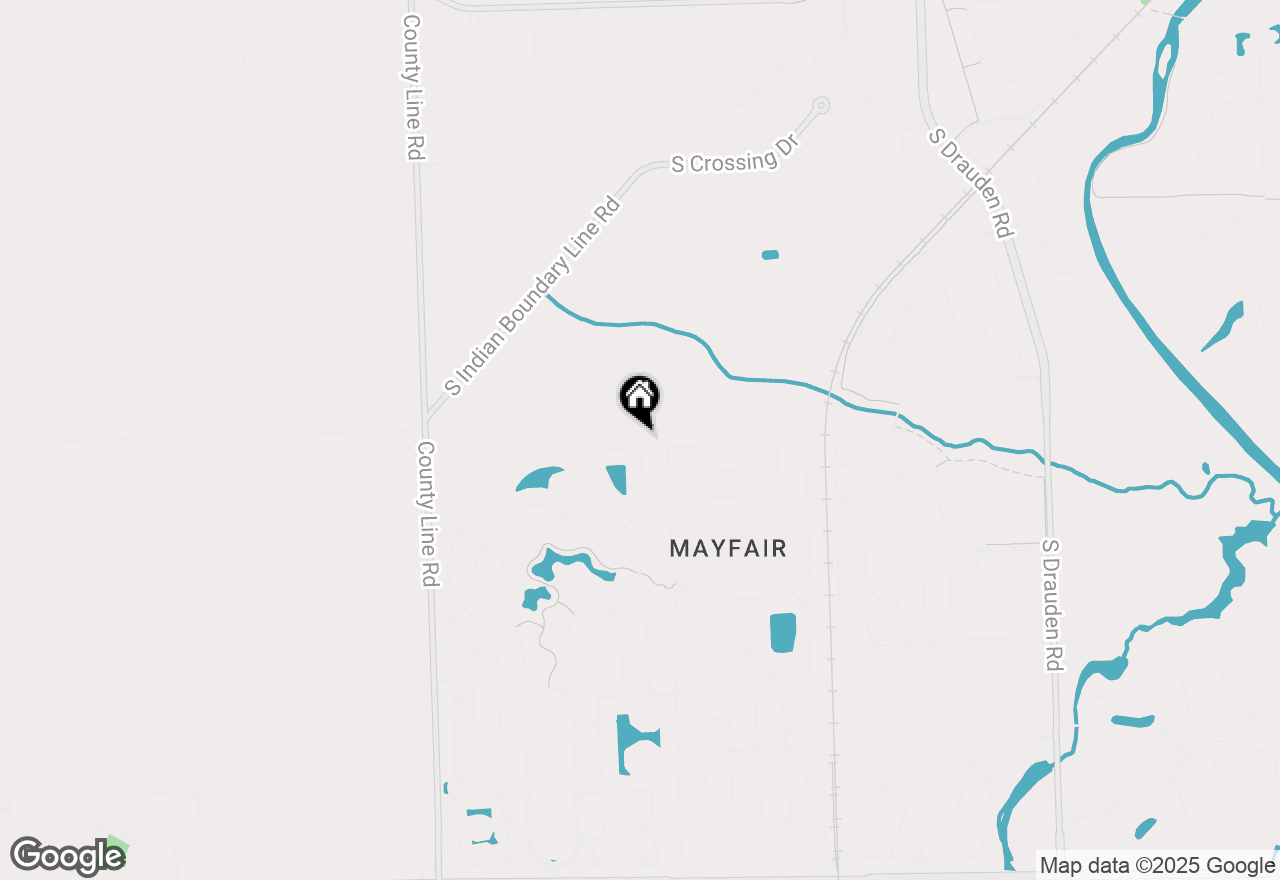 Map of 6707 Bazz Drive, Plainfield, IL 60586