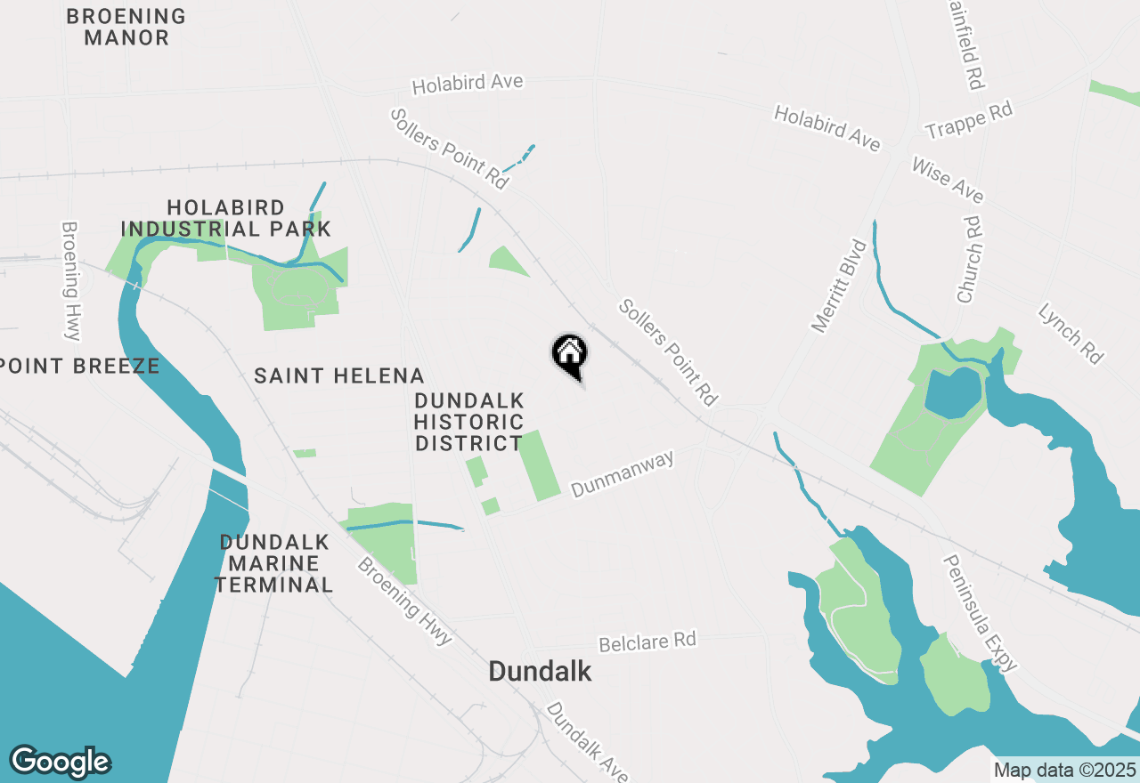 Map of 27 Eastship Road, Baltimore, MD 21222