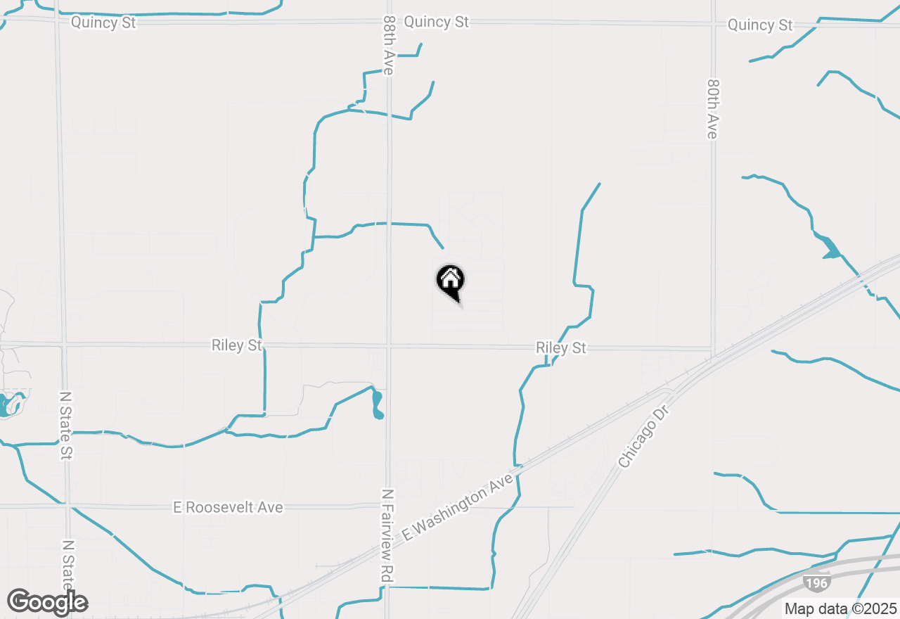 Map of 8650 Raven Street, Zeeland, MI 49464
