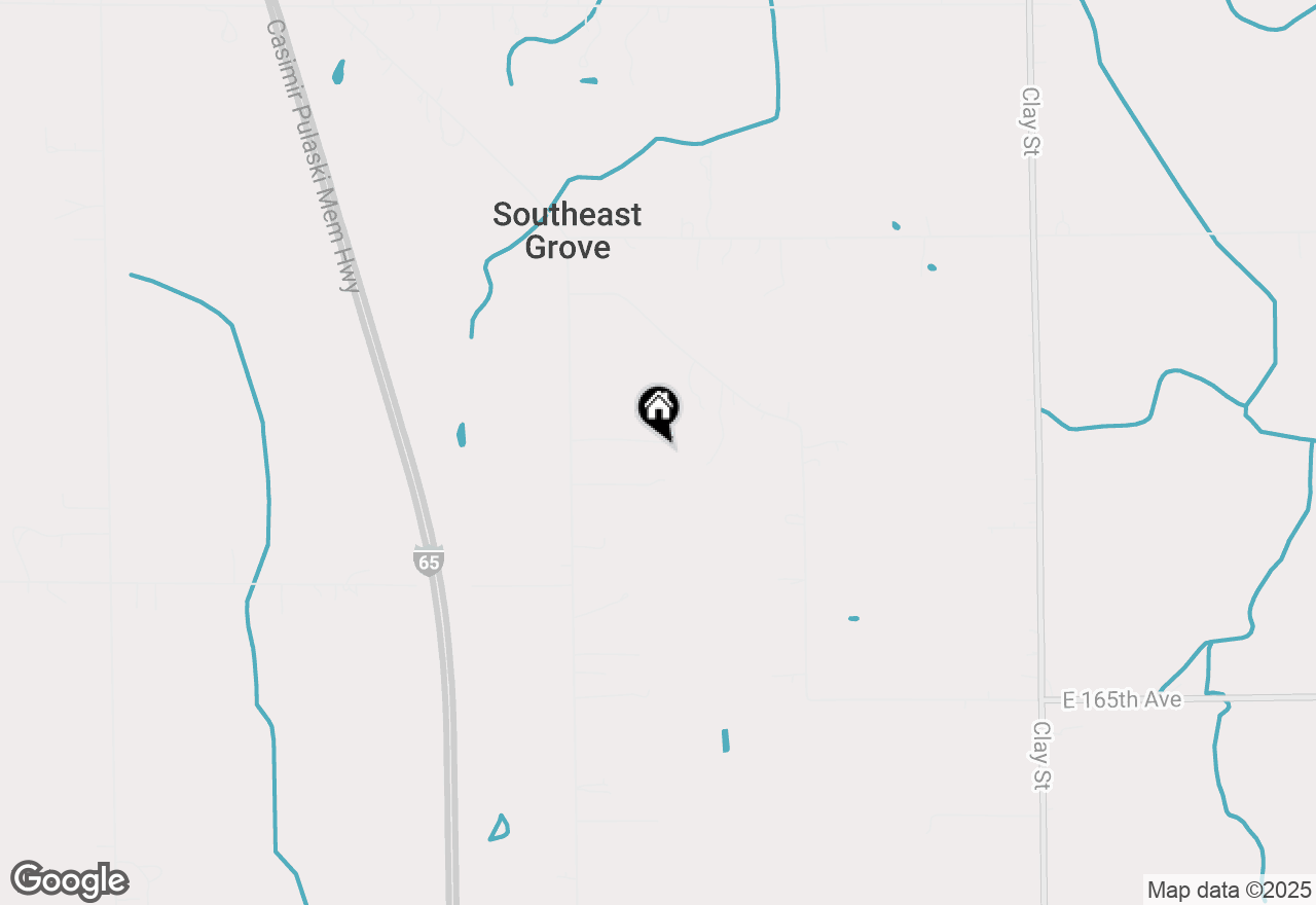 Map of 16067 Colorado Street, Hebron, IN 46341