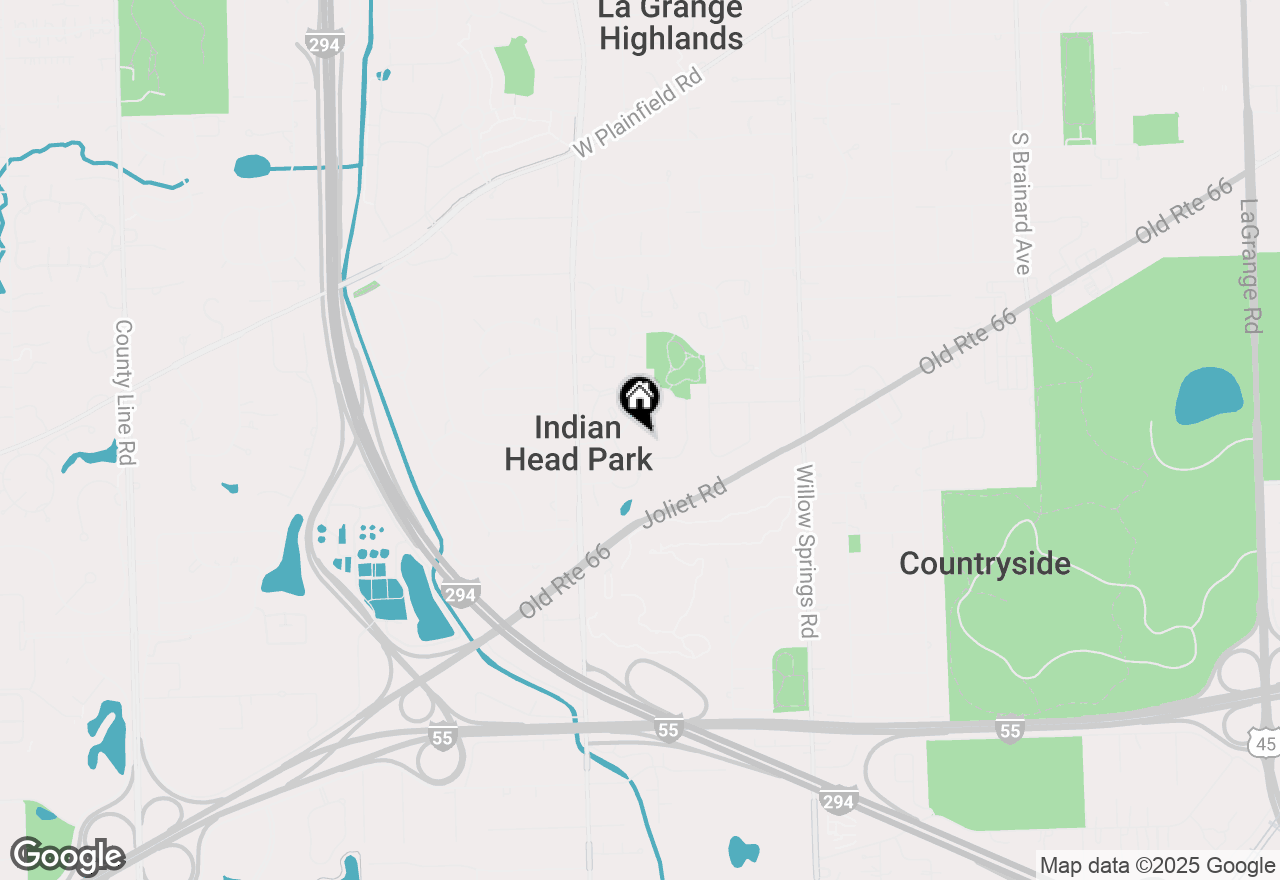 Map of 111 Acacia Drive #508, Indian Head Park, IL 60525