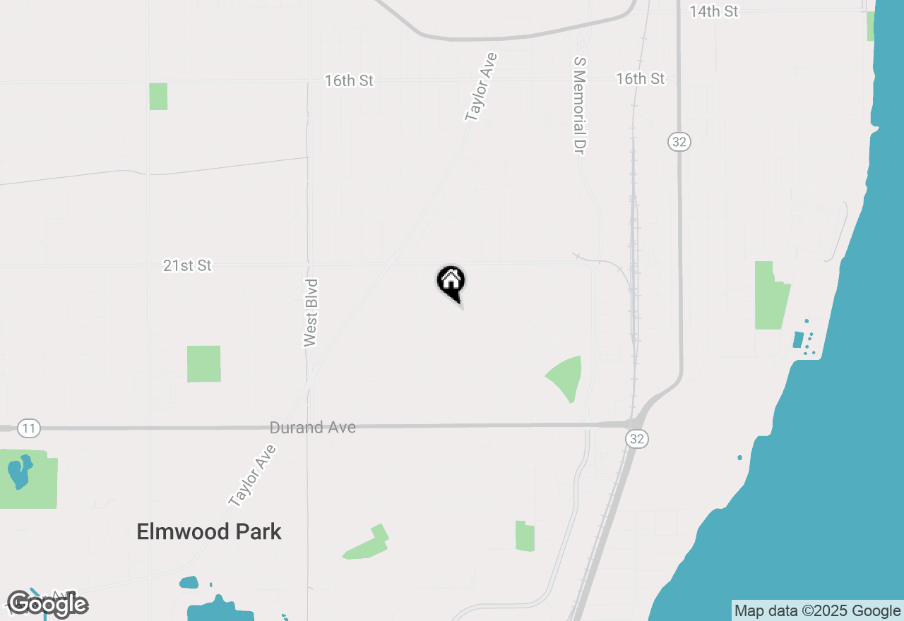 Map of 2332 Bate St, Racine, WI 53403