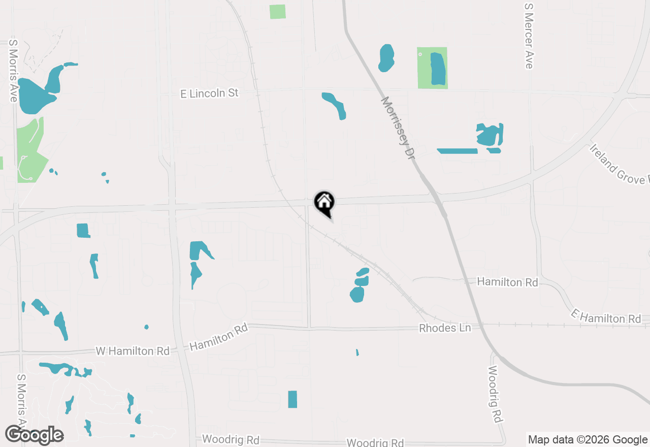 Map of 11 Currency Drive, Bloomington, IL 61704