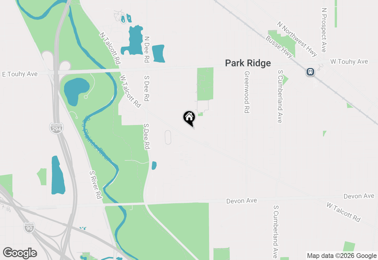 Map of 520 Warren Avenue, Park Ridge, IL 60068
