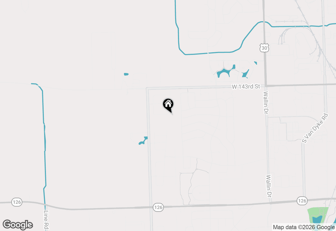 Map of 25439 W Alabaster Circle, Plainfield, IL 60544