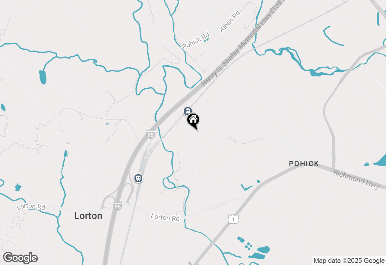 Map of 9002 Harrover Place, Lorton, VA 22079