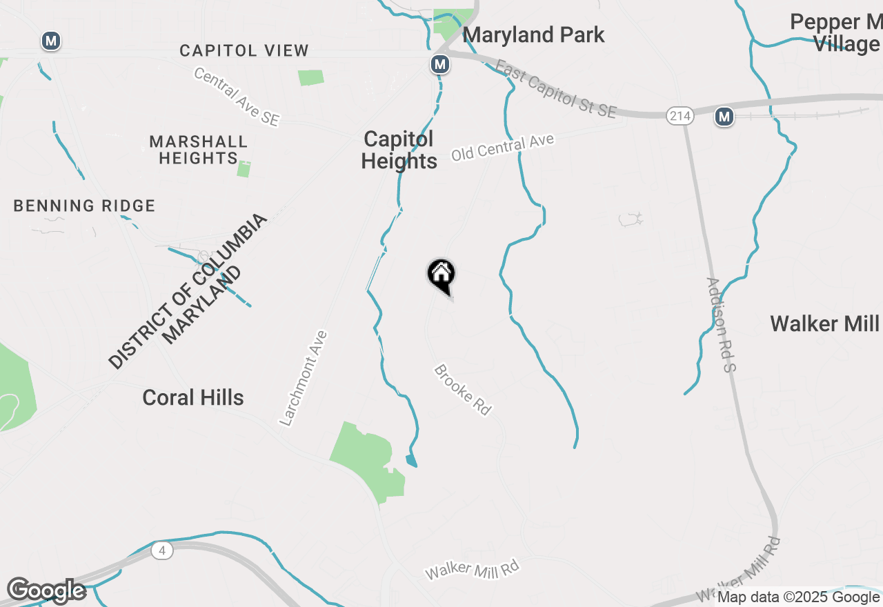 Map of 911 Hilldropt Court, Capitol Heights, MD 20743