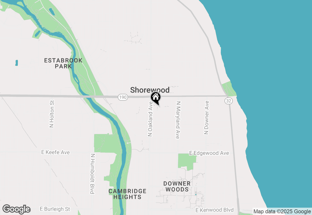 Map of 1818 E Shorewood Blvd #310, Shorewood, WI 53211