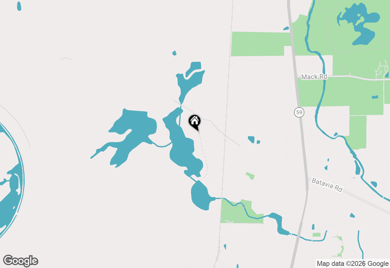 Map of 3s530 Cambridge Court, Warrenville, IL 60555