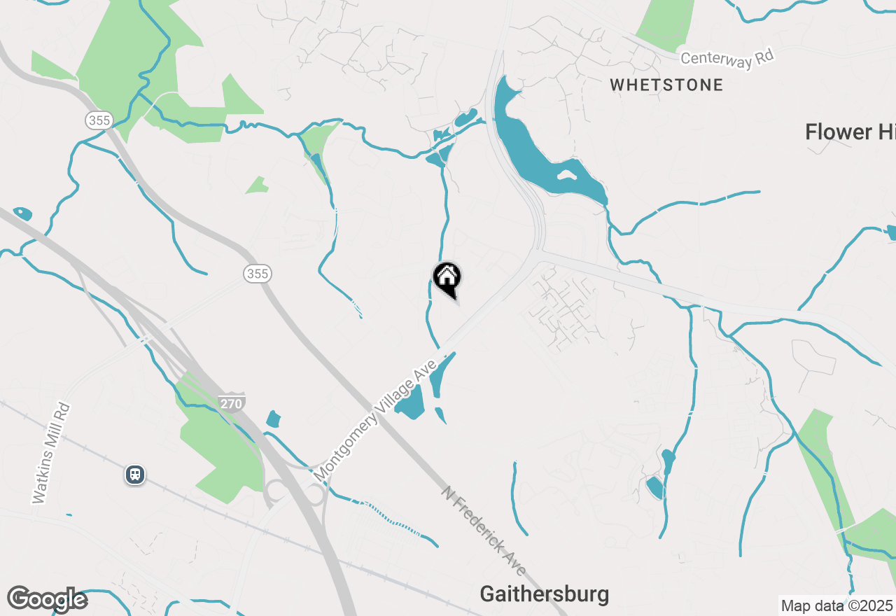 Map of 9701 Leatherfern Terrace #202, Germantown, MD 20876