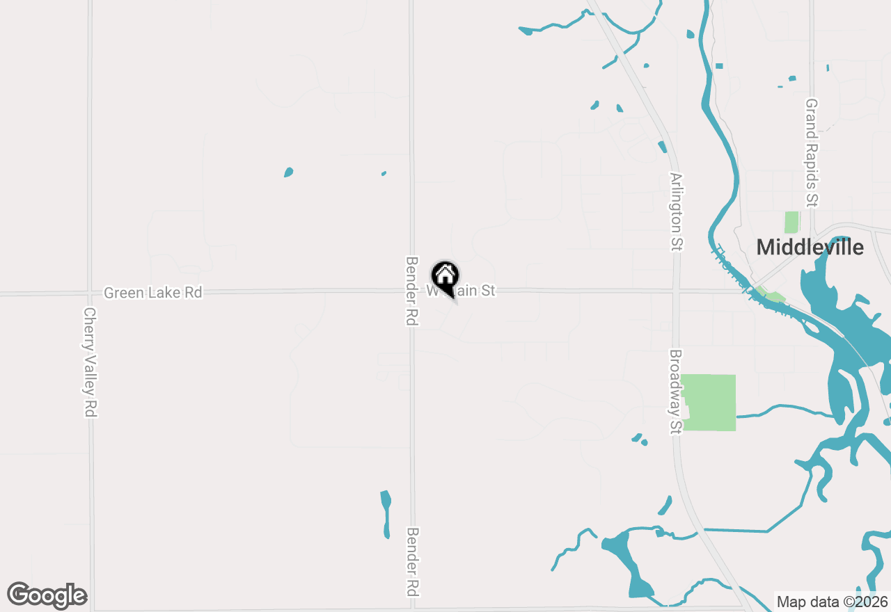 Map of 210 Robin Road, Middleville, MI 49333