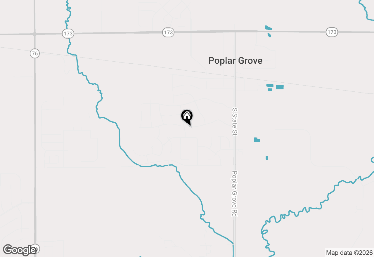 Map of 402 Scarlet Oak Drive, Poplar Grove, IL 61065