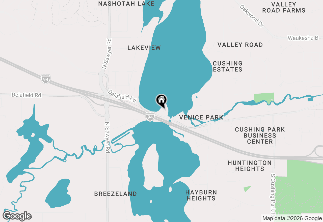 Map of 2125 N Peninsula Rd, Oconomowoc, WI 53066