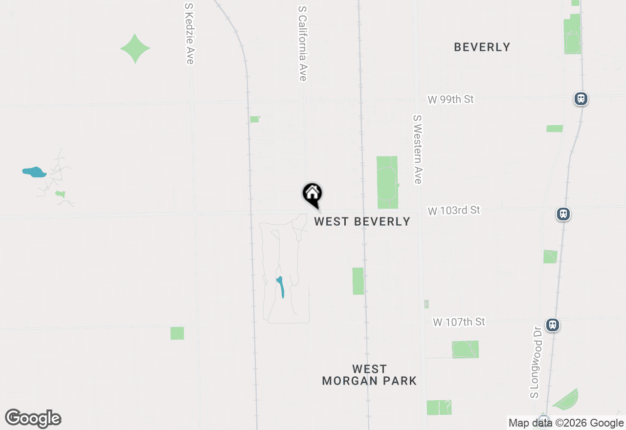 Map of 10303 S California Avenue, Chicago, IL 60655