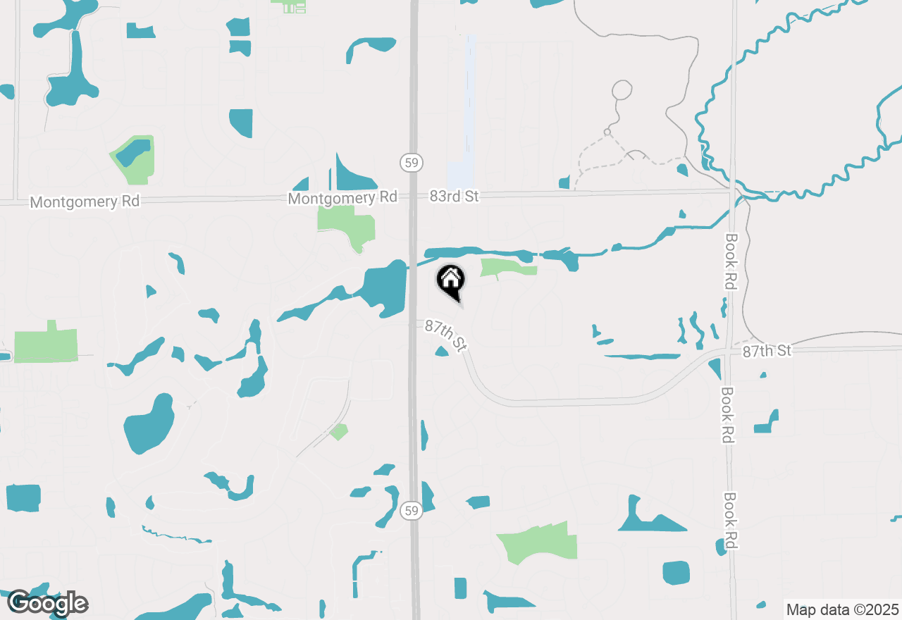 Map of 2145 Fulham Drive, Naperville, IL 60564