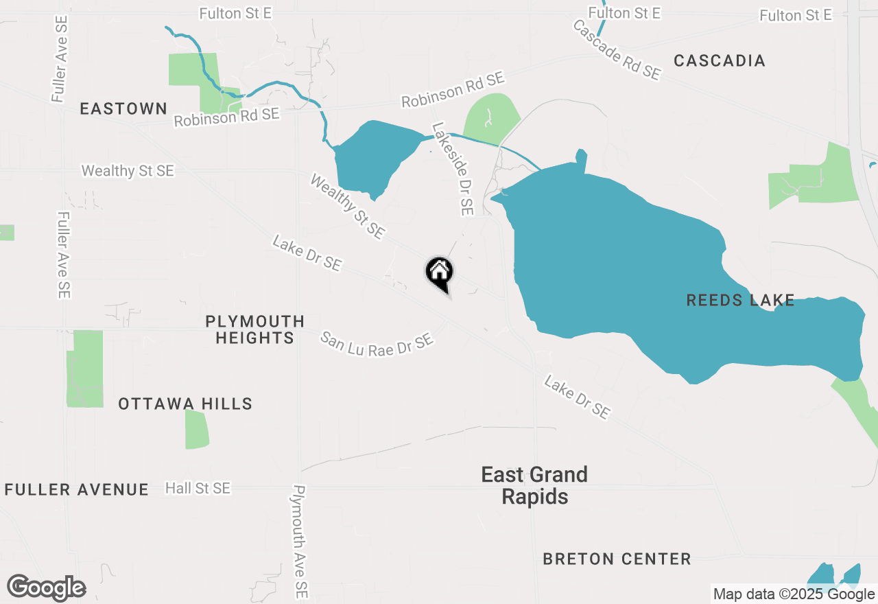 Map of 720 Croswell Avenue Se, East Grand Rapids, MI 49506