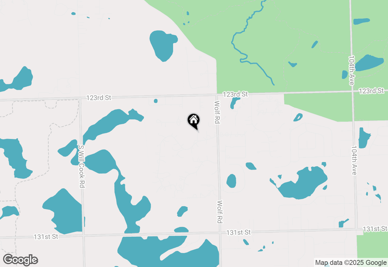 Map of 10 Old Creek Road, Palos Park, IL 60464