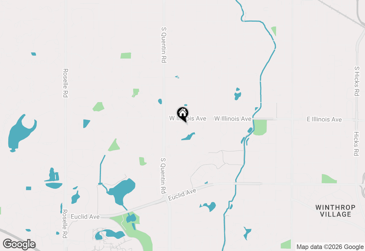 Map of 657 W Revere Lane, Palatine, IL 60067