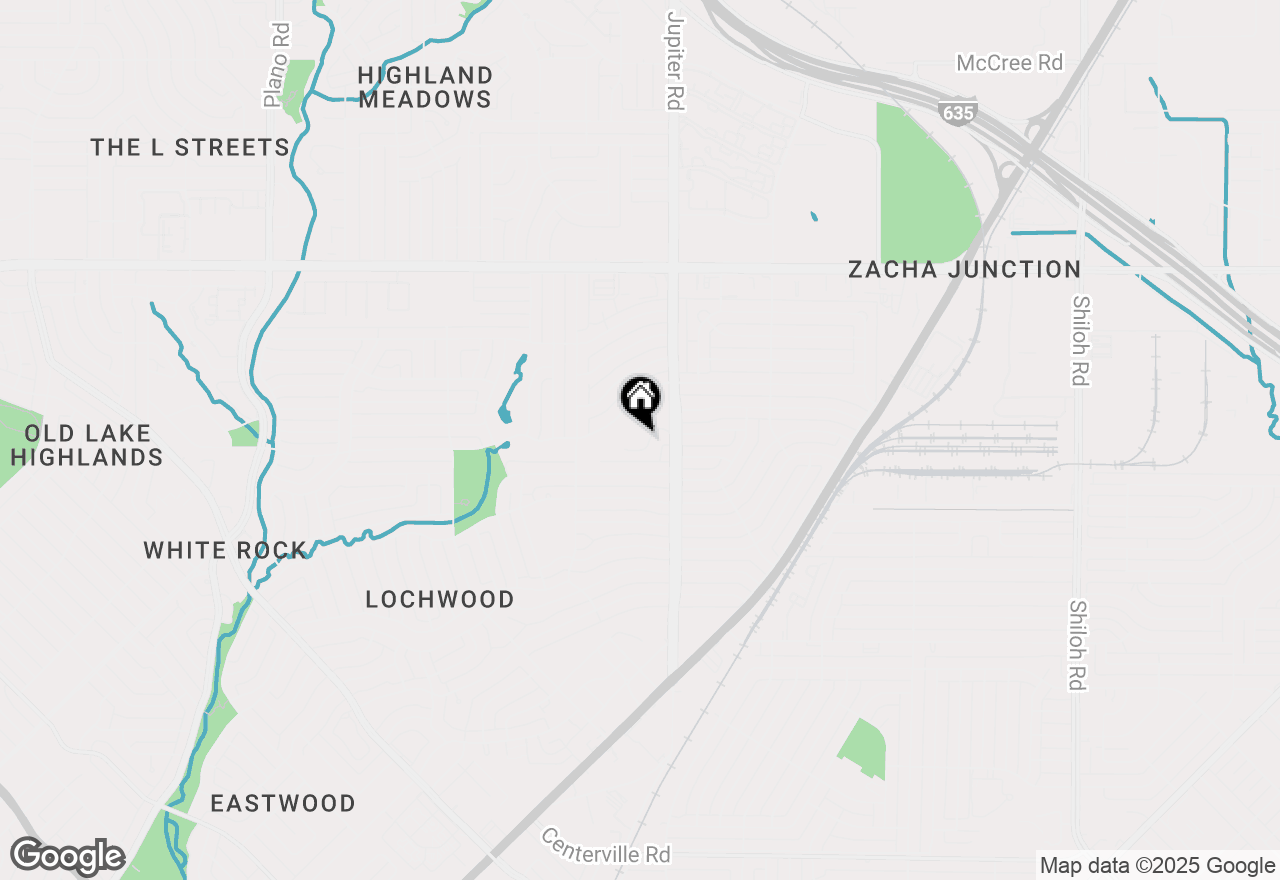 Map of 11329 Gatewood Place, Dallas, TX 75218