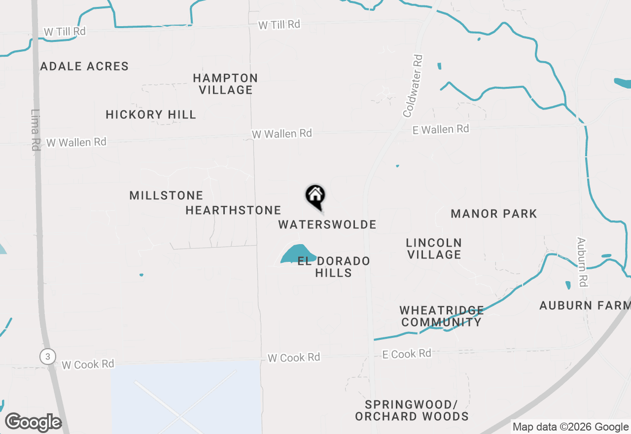 Map of 8319 Westridge Road, Fort Wayne, IN 46825