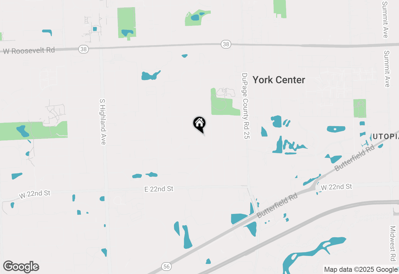 Map of 1S513 Chase Avenue, Lombard, IL 60148