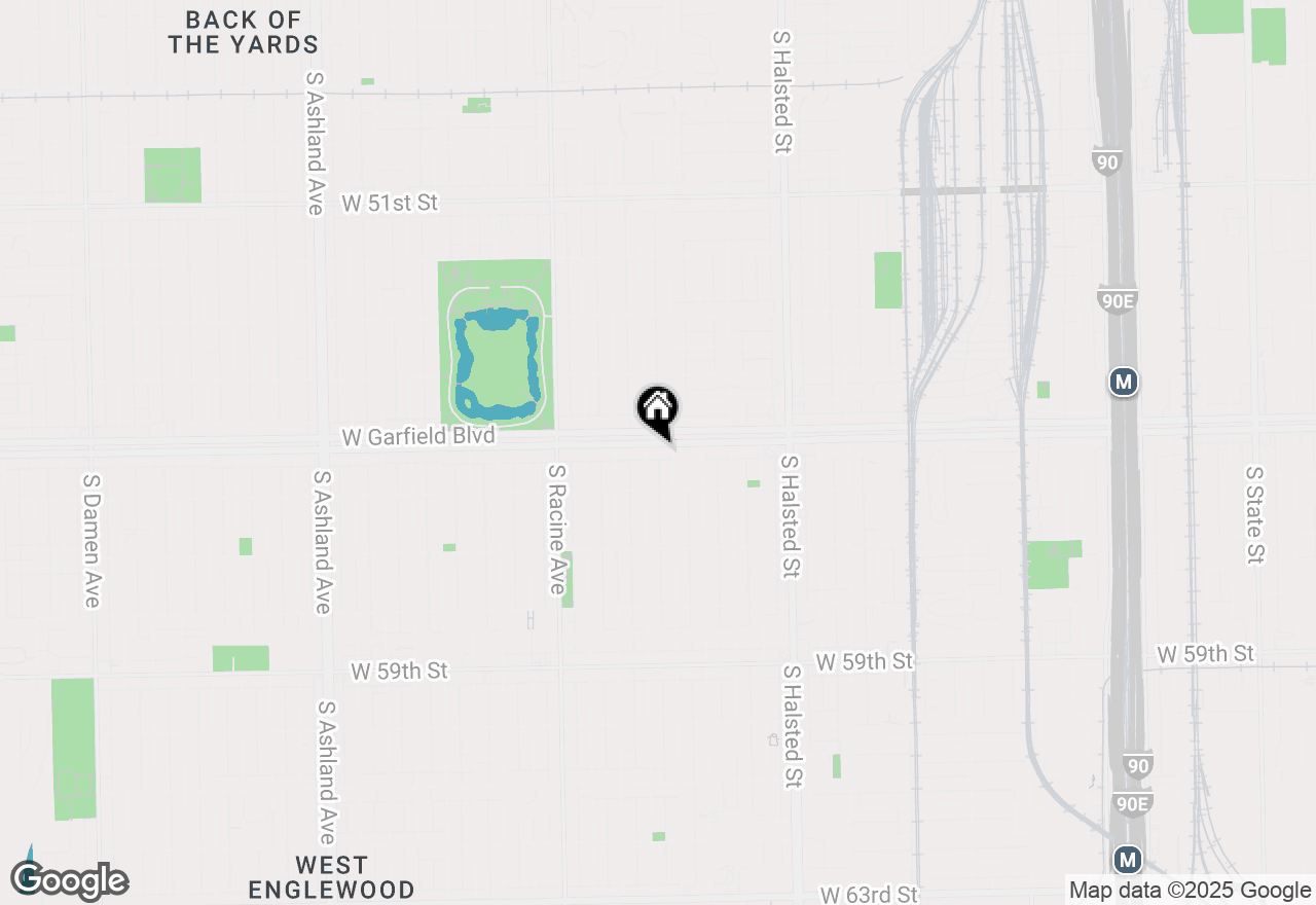 Map of 1015 W Garfield Boulevard, Chicago, IL 60621