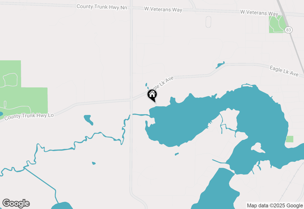 Map of 166 Phantom Lake Ct, Mukwonago, WI 53149