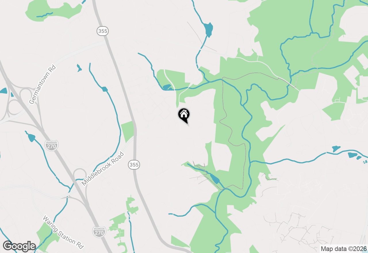 Map of 19907 Dunstable Circle #184, Germantown, MD 20876