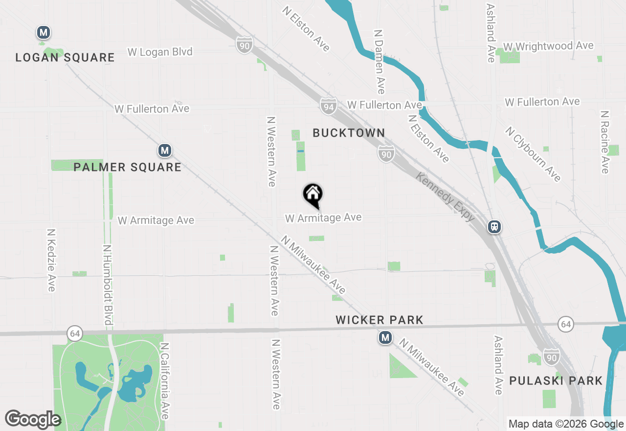 Map of 2236 W Armitage Avenue #403, Chicago, IL 60647