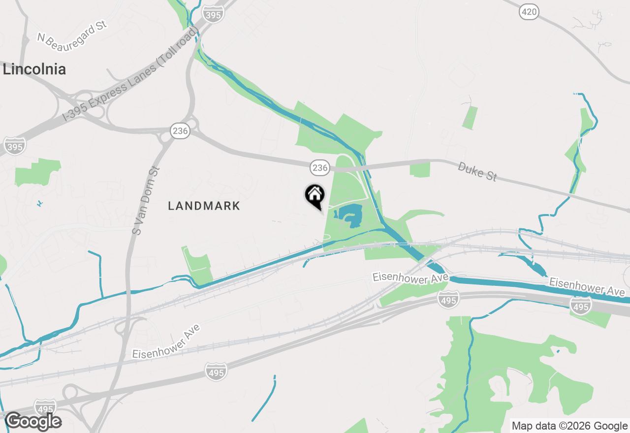 Map of 4921 Kilburn Street, Alexandria, VA 22304