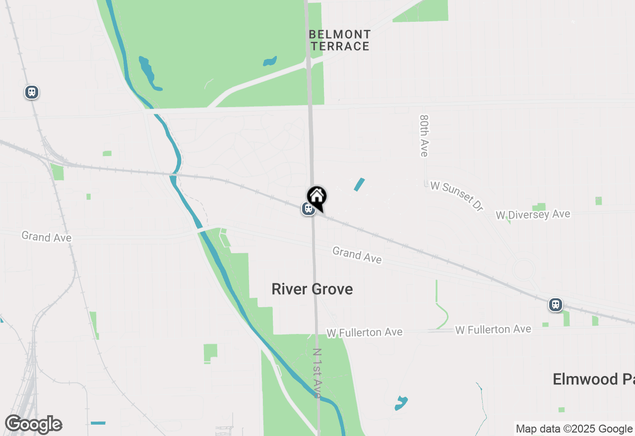 Map of 2801 Thatcher Avenue #403, River Grove, IL 60171