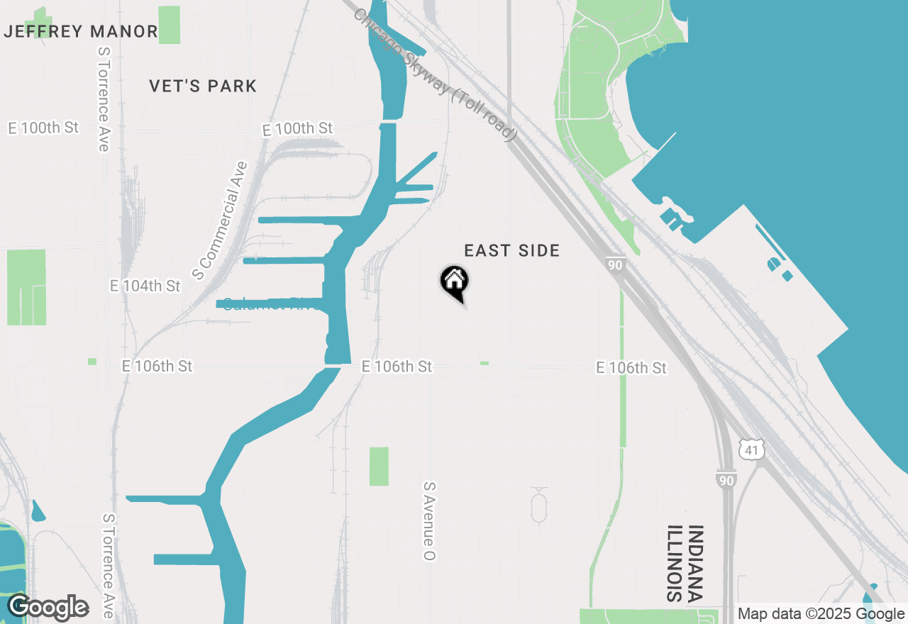 Map of 10439 S Avenue E, Chicago, IL 60617