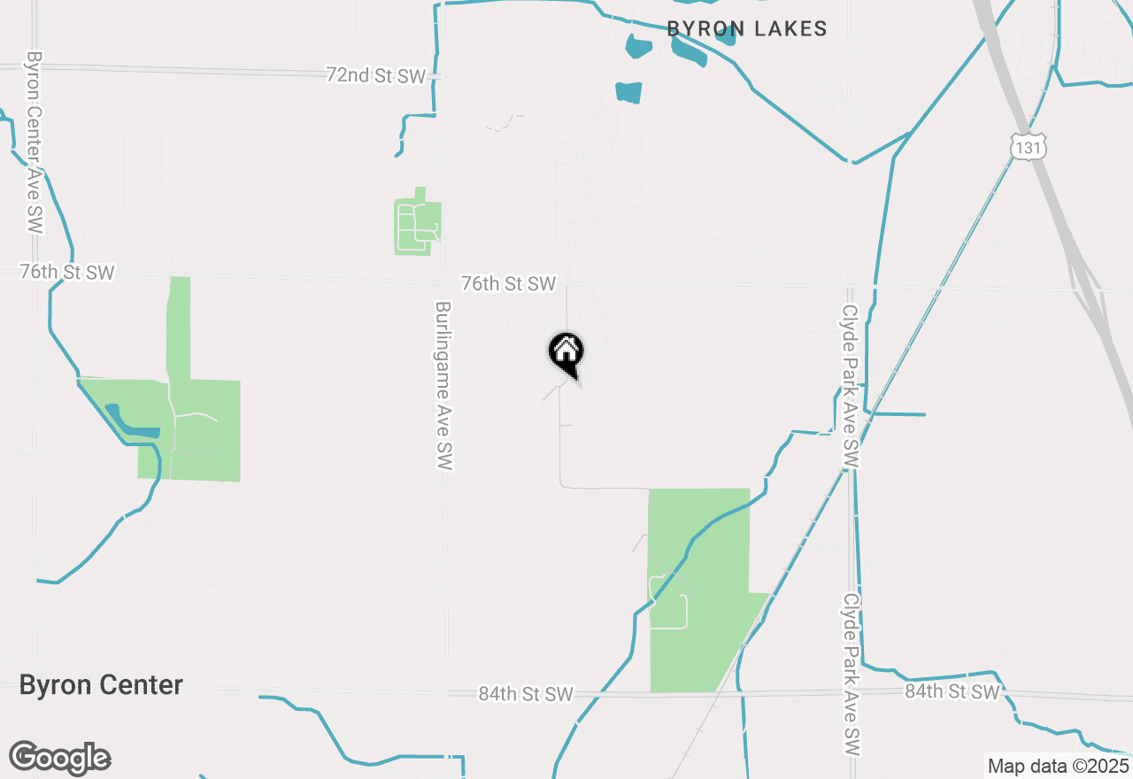 Map of 7819 Verona Drive Sw, Byron Center, MI 49315
