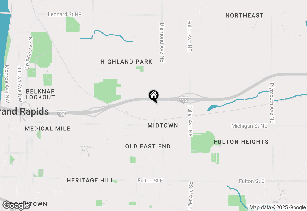 Map of 509 Tuttle Avenue Ne, Grand Rapids, MI 49503