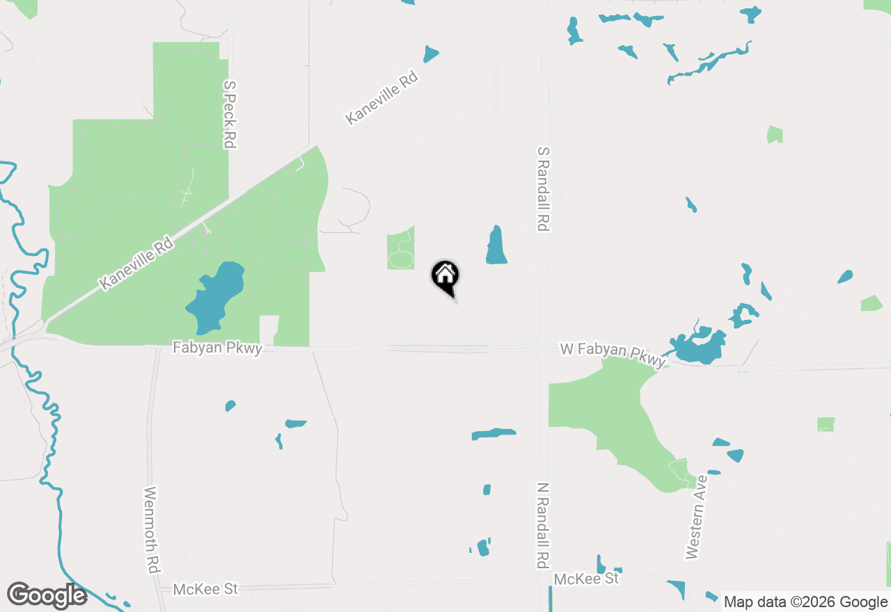 Map of 2782 Miller Road, Geneva, IL 60134