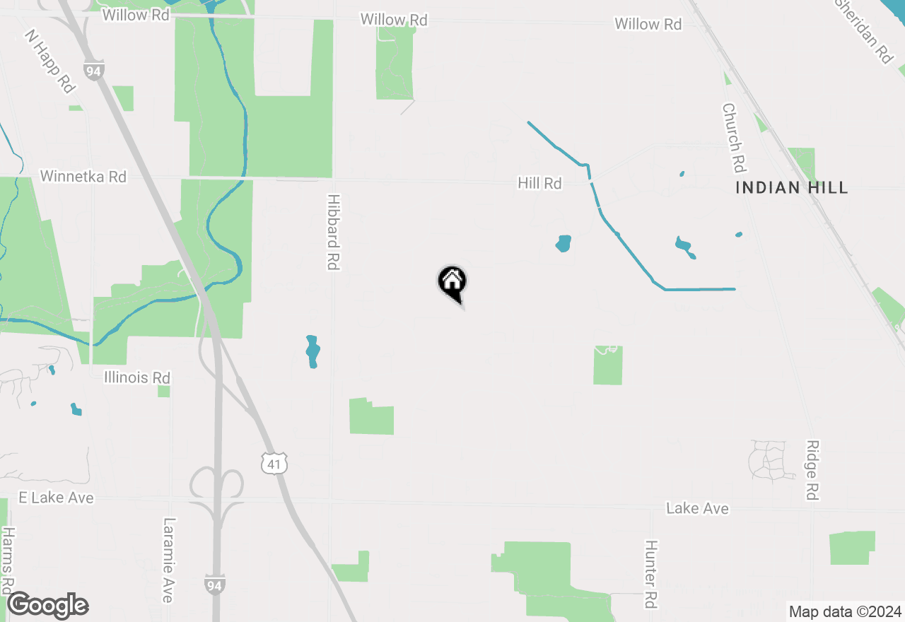 Map of 113 Woodley Road, Winnetka, IL 60093