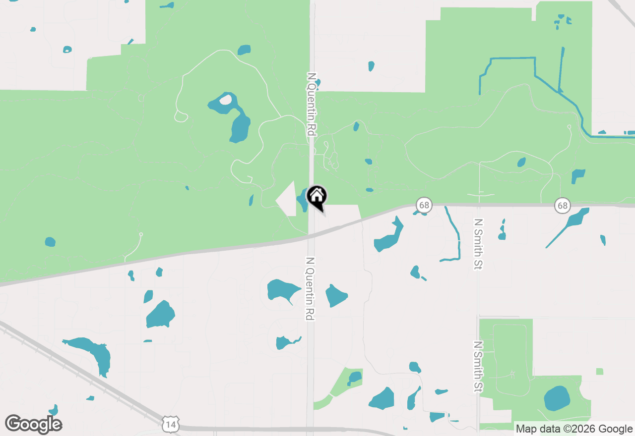 Map of 773 W Misty Drive, Palatine, IL 60074