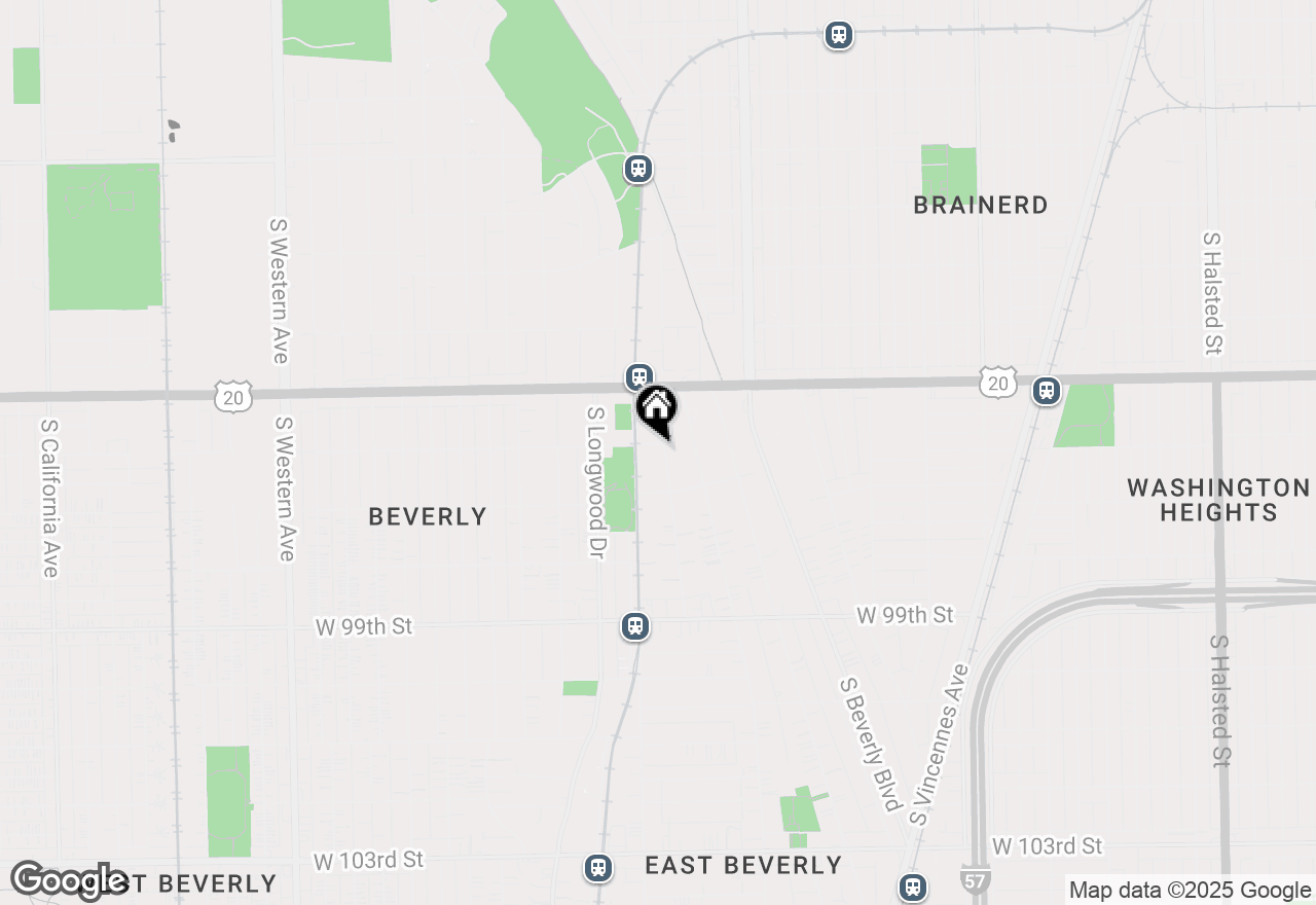 Map of 9606 S Vanderpoel Avenue, Chicago, IL 60643