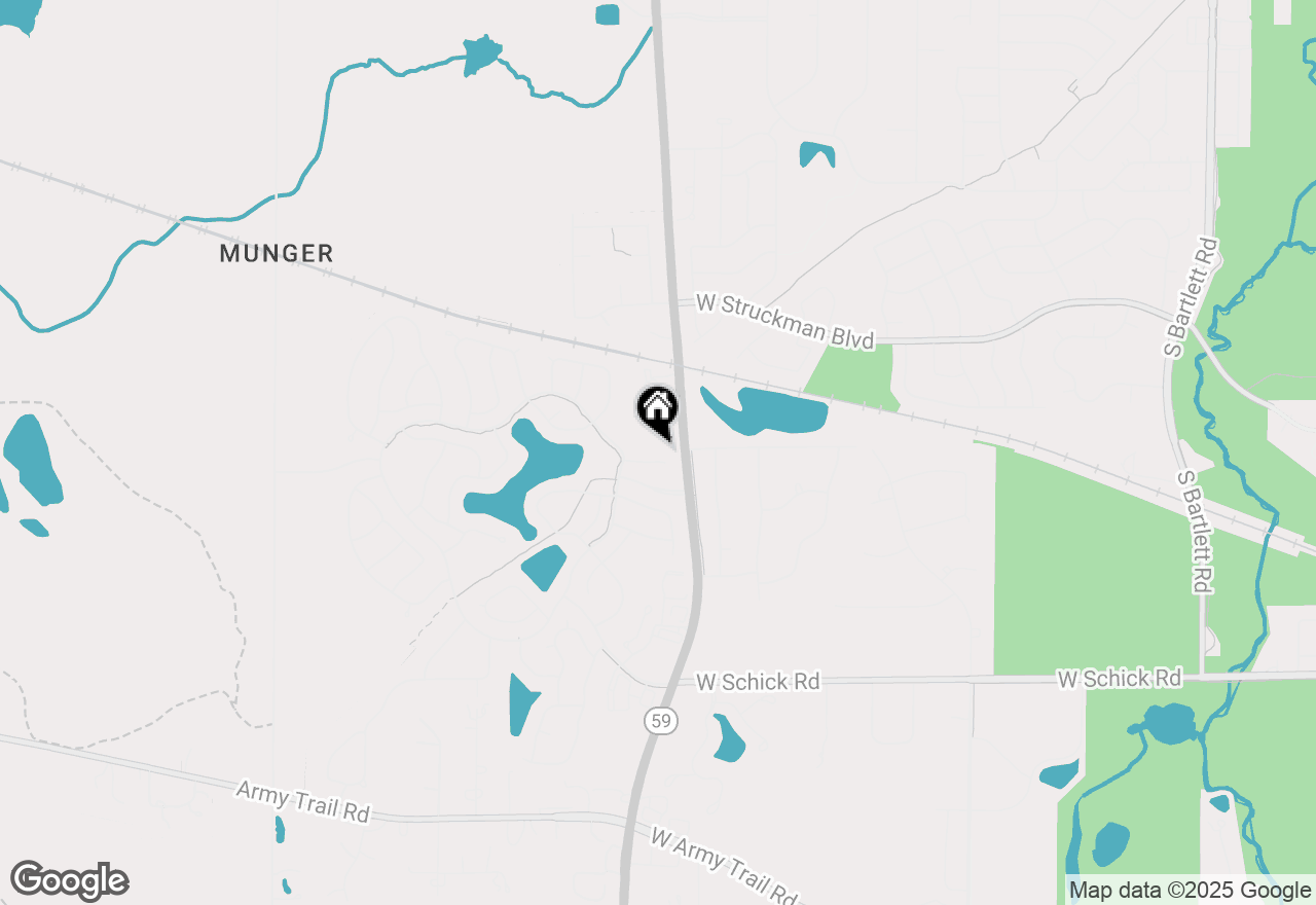 Map of 1116 Stonegate Court, Bartlett, IL 60103