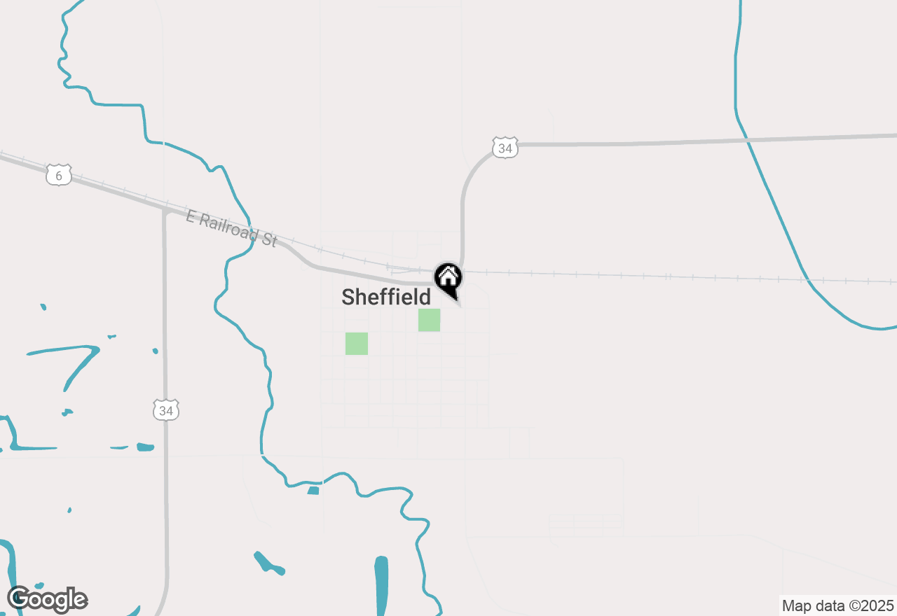 Map of 330 E Atkinson Street, Sheffield, IL 61361