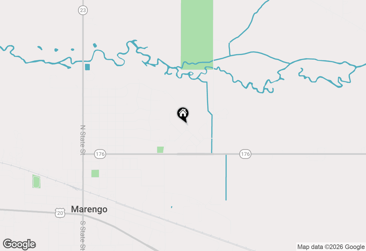 Map of 790 Cascade Drive, Marengo, IL 60152