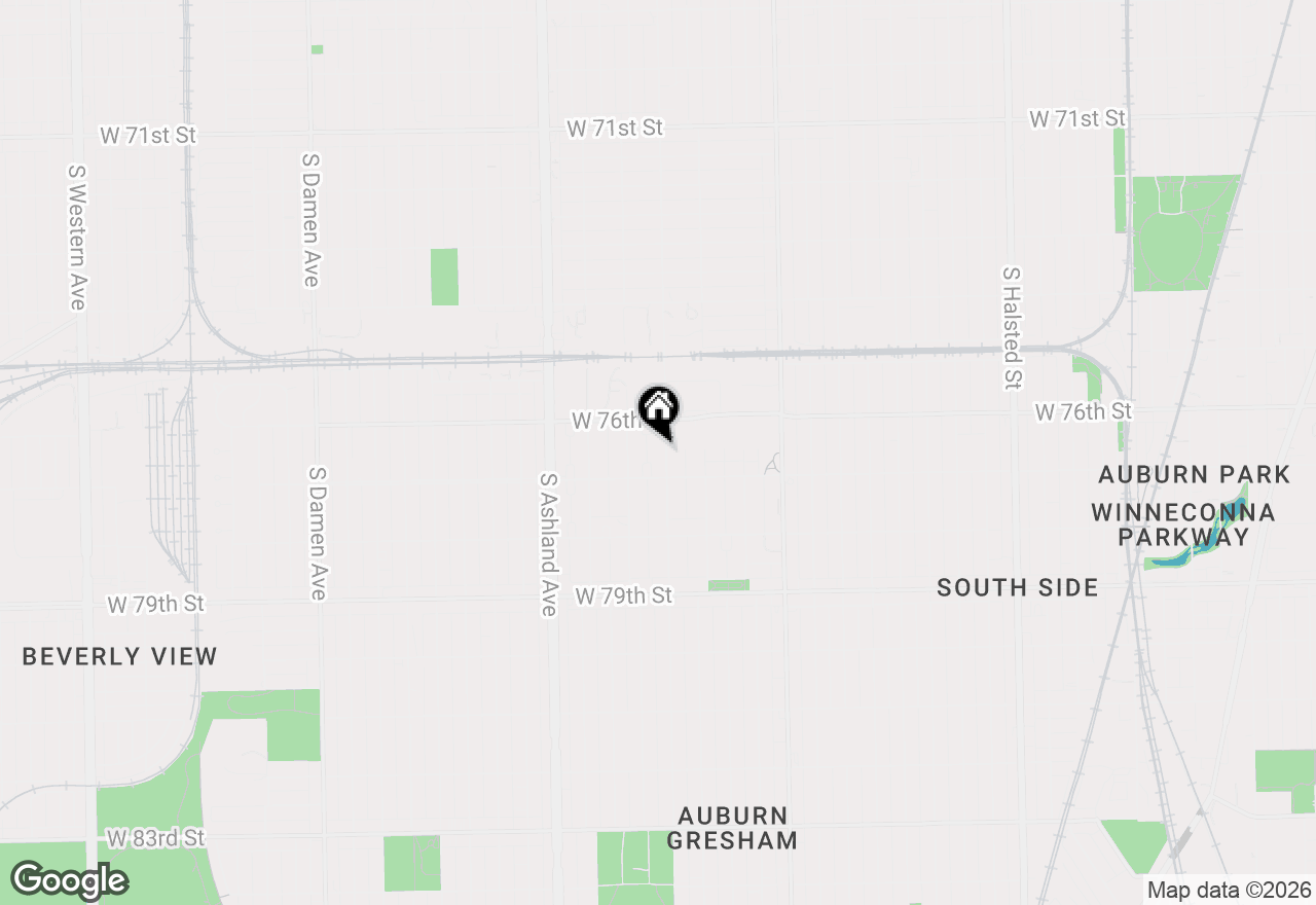Map of 7634 S Loomis Boulevard, Chicago, IL 60620