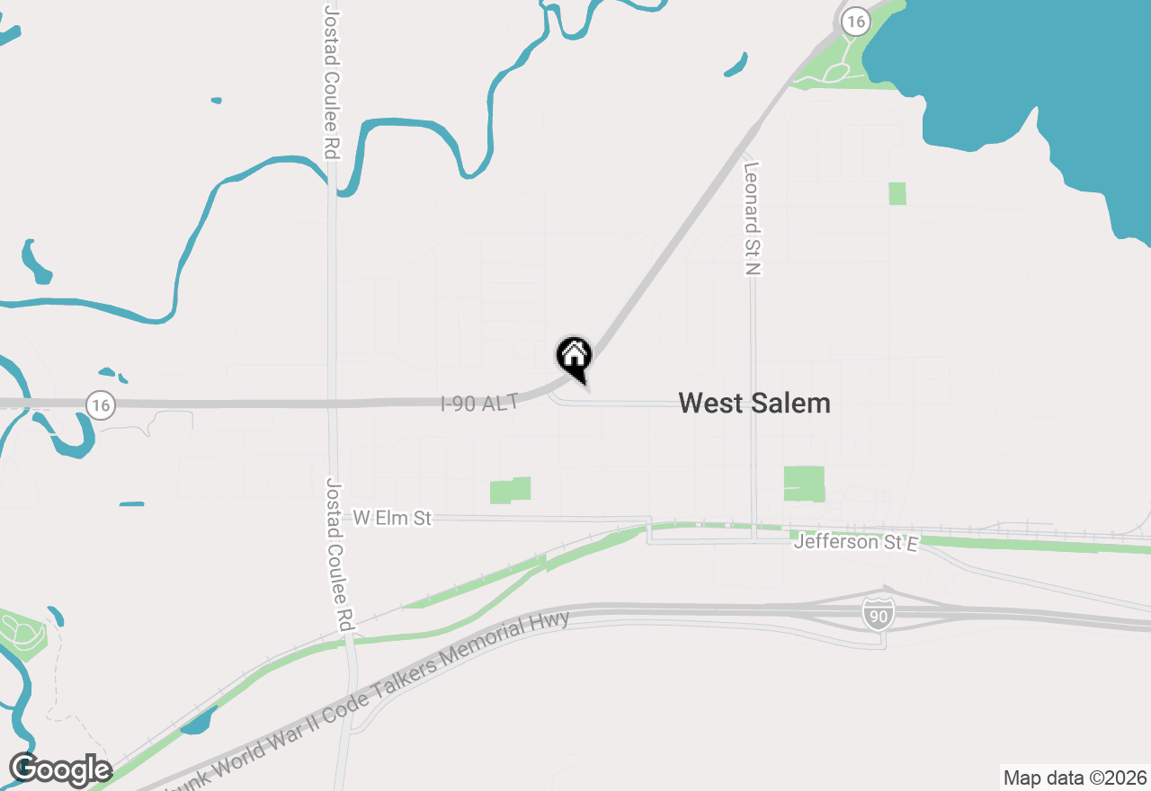 Map of 538 Garland St W, West Salem, WI 54669