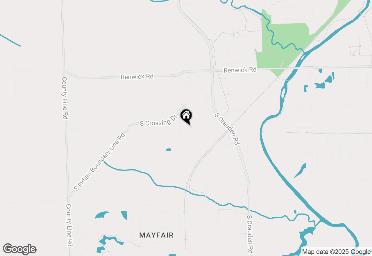 Map of 16252 S Longcommon Lane, Plainfield, IL 60586