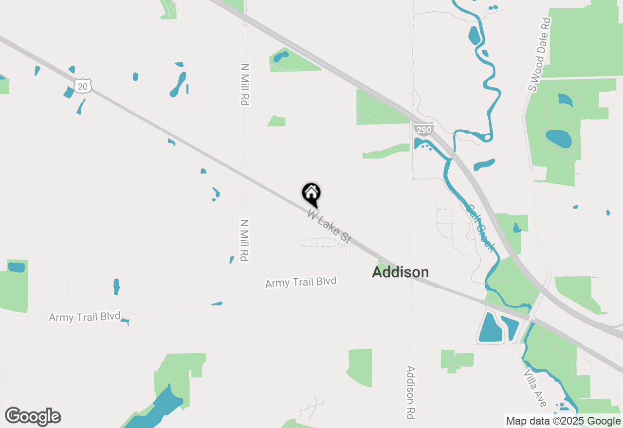 Map of 366 N Highview Avenue, Elmhurst, IL 60126