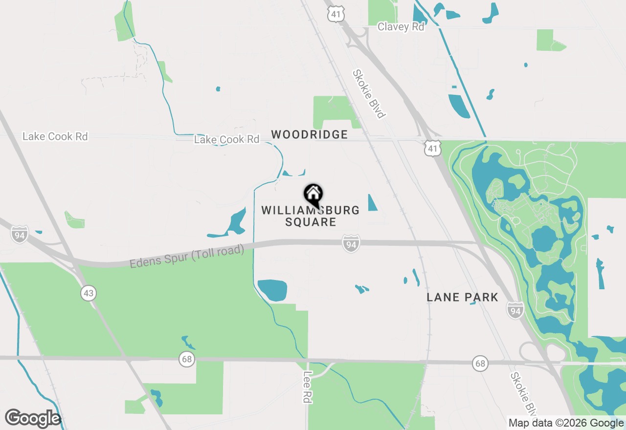 Map of 255 Lee Road, Northbrook, IL 60062