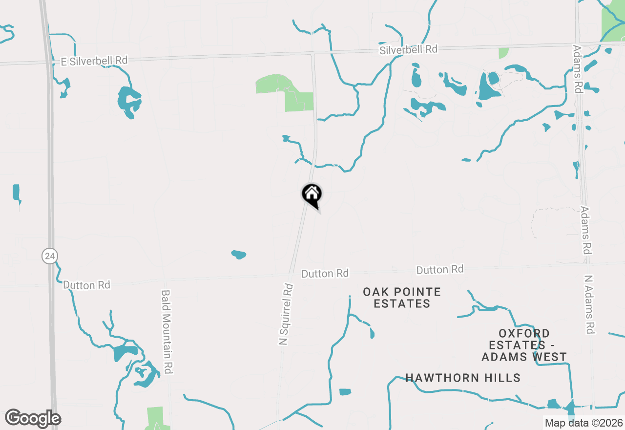 Map of 4790 Catalina Drive, Lake Orion, MI 48359