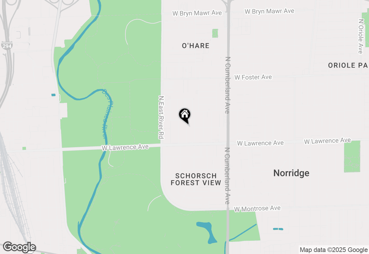 Map of 4900 N Ridgewood Avenue, Norridge, IL 60706