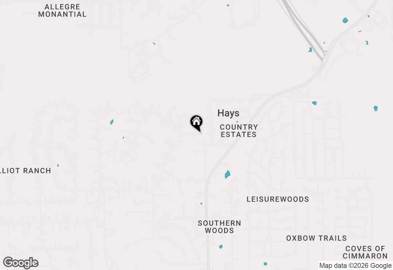 Map of 28 Country Oaks Dr, Buda, TX 78610