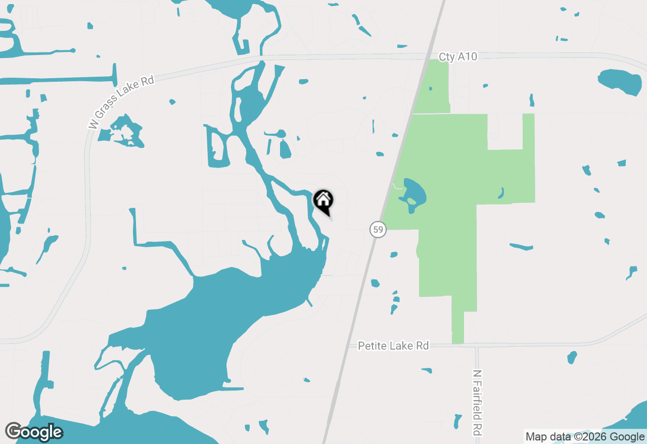 Map of 24941 W Forest Drive, Lake Villa, IL 60046